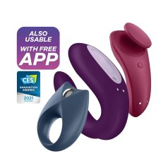 Satisfyer Partner Box 3 - slimme paravibrator set (3-delig)
