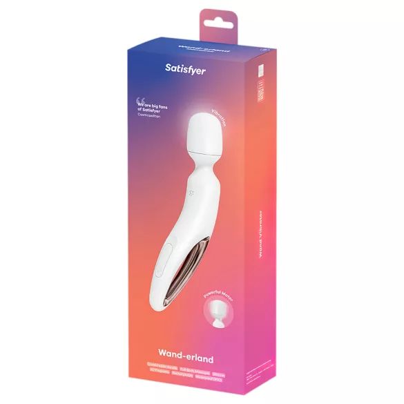 Satisfyer Wand-erland - massage‑vibrator (wit)
