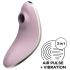 Satisfyer Vulva Lover 1 - luchtdruk clitoris vibrator (violet)