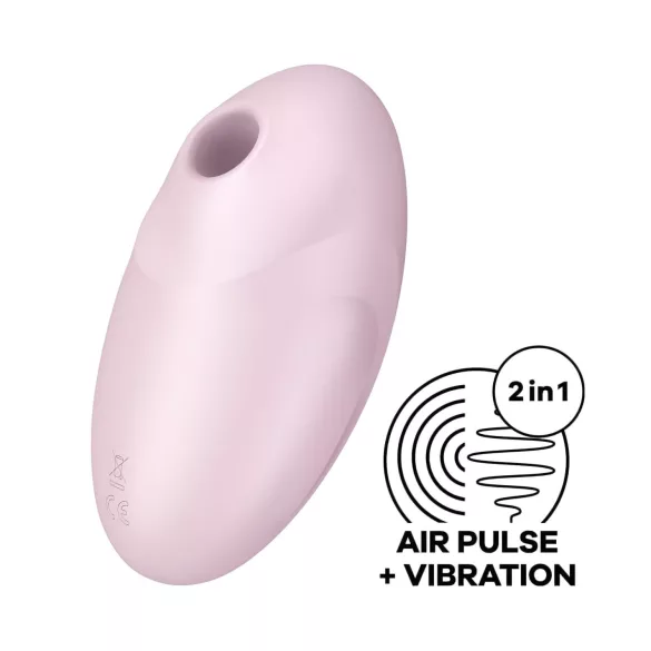 Satisfyer Vulva Lover 3 - oplaadbare, luchtdruk‑clitorisstimulator (roze)