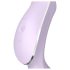 Satisfyer Curvy Trinity 2 - 2in1 luchtdrukvibrator (paars)