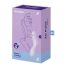 Satisfyer Curvy Trinity 2 - 2in1 luchtdrukvibrator (paars)