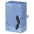 Satisfyer Curvy Trinity 2 - luchtdruk 2-in-1 vibrator (zwart)