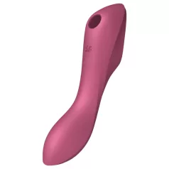   Satisfyer Curvy Trinity 3 - luchtdruk vibrator en stimulator - rood