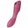Satisfyer Curvy Trinity 3 - luchtdruk vibrator en stimulator - rood