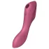 Satisfyer Curvy Trinity 3 - luchtdruk vibrator en stimulator - rood