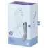 Satisfyer Curvy Trinity 3 - 2-in-1 luchtdruk vibrator (grijs)