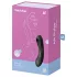 Satisfyer Curvy Trinity 4 - luchtdruk vibrator en stimulator - zwart