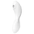 Satisfyer Curvy Trinity 5+ - App-gestuurde 2-in-1 vibrator (wit)