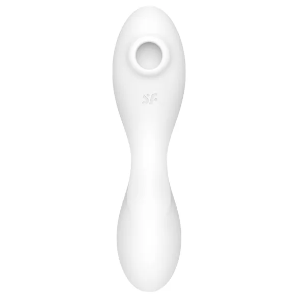 Satisfyer Curvy Trinity 5+ - App-gestuurde 2-in-1 vibrator (wit)