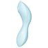Satisfyer Curvy Trinity 5+ - slimme 2-in-1 vibrator (blauw)