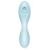 Satisfyer Curvy Trinity 5+ - slimme 2-in-1 vibrator (blauw)