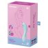 Satisfyer Curvy Trinity 5+ - slimme 2-in-1 vibrator (blauw)