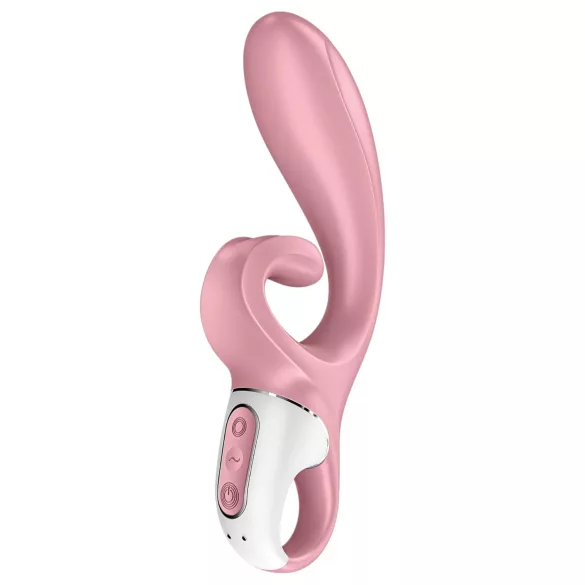 Satisfyer Hug Me - App-gestuurde vibrator met clitorisstimulator (roze)