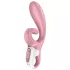 Satisfyer Hug Me - App-gestuurde vibrator met clitorisstimulator (roze)