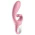 Satisfyer Hug Me - App-gestuurde vibrator met clitorisstimulator (roze)