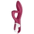 Satisfyer Embrace Me - oplaadbare, met clitorisstimulator uitgeruste vibrator (rood)