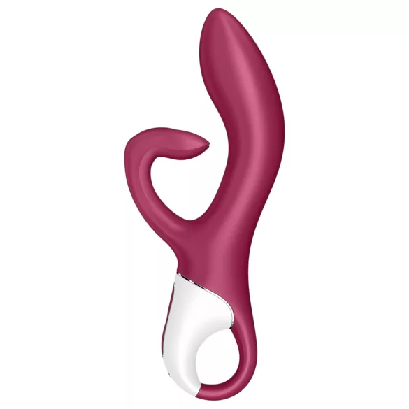 Satisfyer Embrace Me - oplaadbare, met clitorisstimulator uitgeruste vibrator (rood)