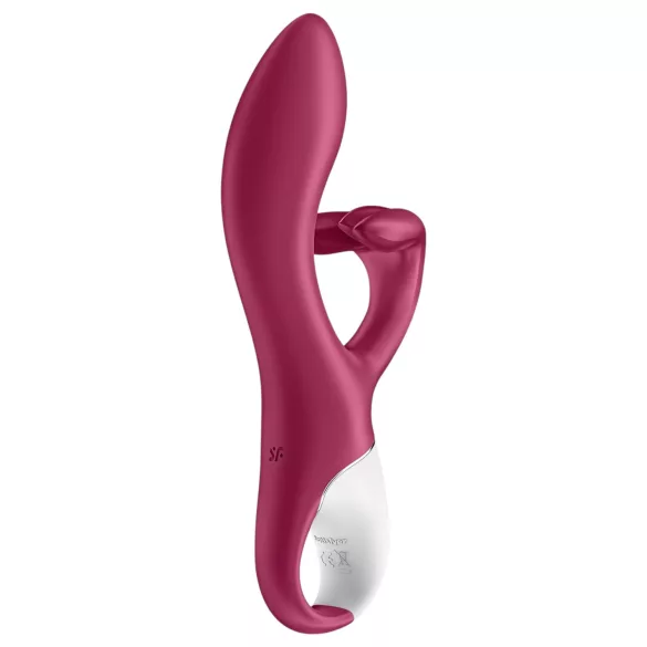 Satisfyer Embrace Me - oplaadbare, met clitorisstimulator uitgeruste vibrator (rood)