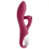 Satisfyer Embrace Me - oplaadbare, met clitorisstimulator uitgeruste vibrator (rood)