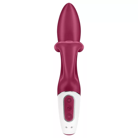 Satisfyer Embrace Me - oplaadbare, met clitorisstimulator uitgeruste vibrator (rood)
