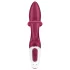 Satisfyer Embrace Me - oplaadbare, met clitorisstimulator uitgeruste vibrator (rood)