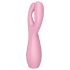 Satisfyer Threesome 3 - oplaadbare clitoris vibrator (roze)