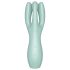 Satisfyer Threesome 3 - oplaadbare clitoris vibrator (mint)