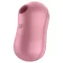 Satisfyer - luchtdruk clitoris vibrator - katoen snoep - koraal