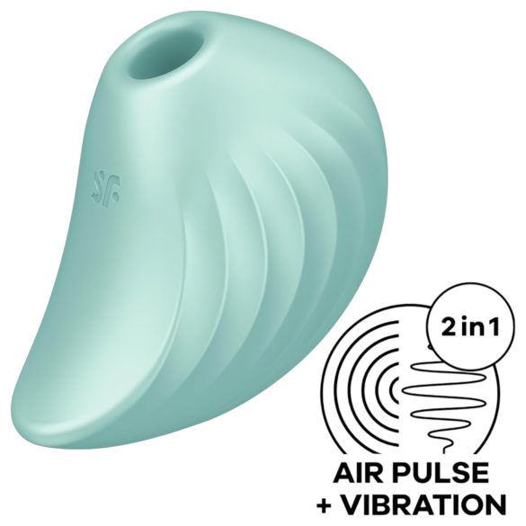 Satisfyer Pearl Diver - clitorisstimulator met luchtdruk - menta