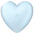 Satisfyer Cutie Heart - luchtdruk clitorisstimulator - oplaadbaar - blauw
