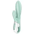 Satisfyer Air Pump Bunny 5 - App-gestuurde opblaasbare vibrator (muntgroen)