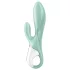 Satisfyer Air Pump Bunny 5 - App-gestuurde opblaasbare vibrator (muntgroen)