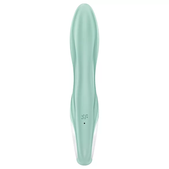 Satisfyer Air Pump Bunny 5 - App-gestuurde opblaasbare vibrator (muntgroen)