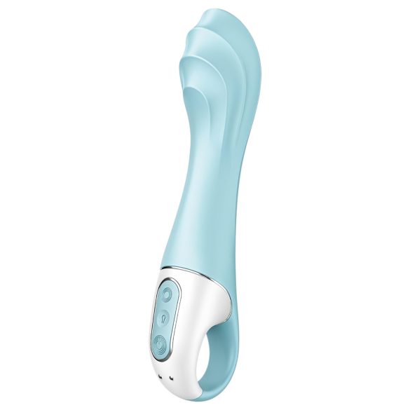 Satisfyer Air Pompvibrator 5 - slimme, opblaasbare vibrator (blauw)