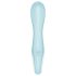 Satisfyer - luchtdruk vibrator - opblaasbaar, slim, blauw