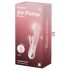 Satisfyer Air Pump Bunny 3 - opblaasbare vibrator - roze