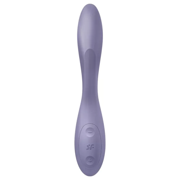 Satisfyer - G-spot vibrator - flexibel, oplaadbaar, waterdicht - paars