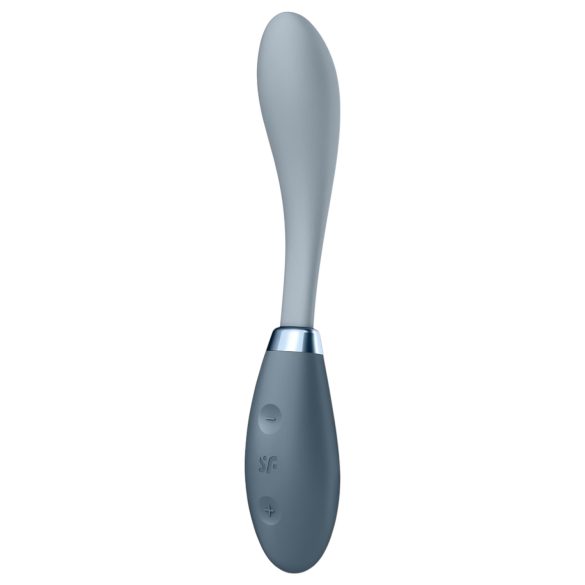 Satisfyer - G-spot vibrator - flexibel, oplaadbaar - grijs