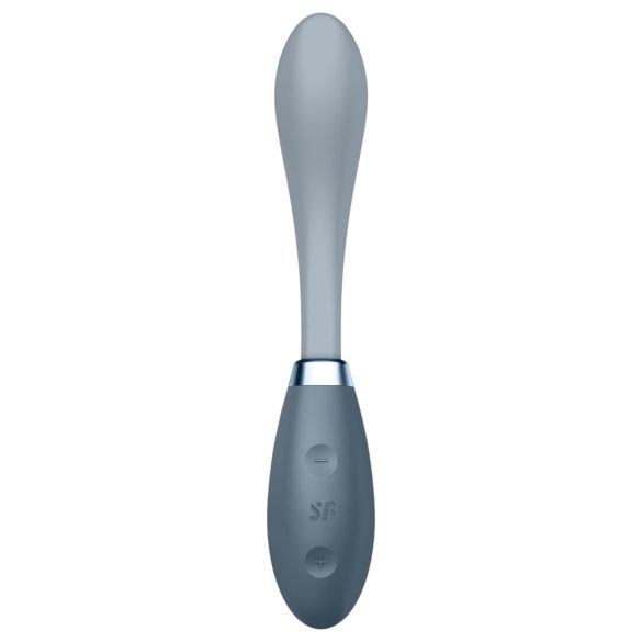 Satisfyer - G-spot vibrator - flexibel, oplaadbaar - grijs
