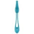 Satisfyer - anale vibrator en penisring - oplaadbaar siliconen blauw