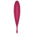Satisfyer Twirling Pro - clitoris vibrator 2-in-1 - rood