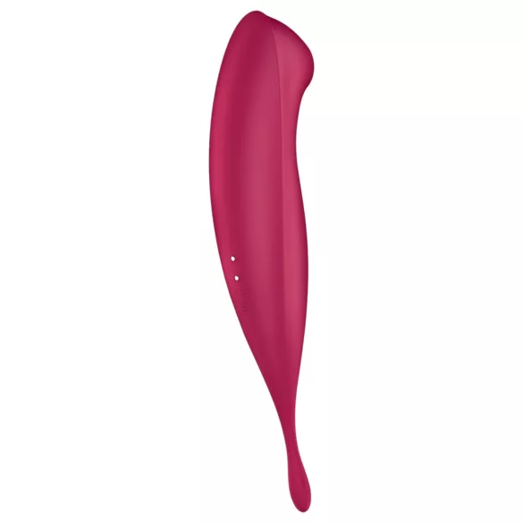 Satisfyer Twirling Pro - clitoris vibrator 2-in-1 - rood