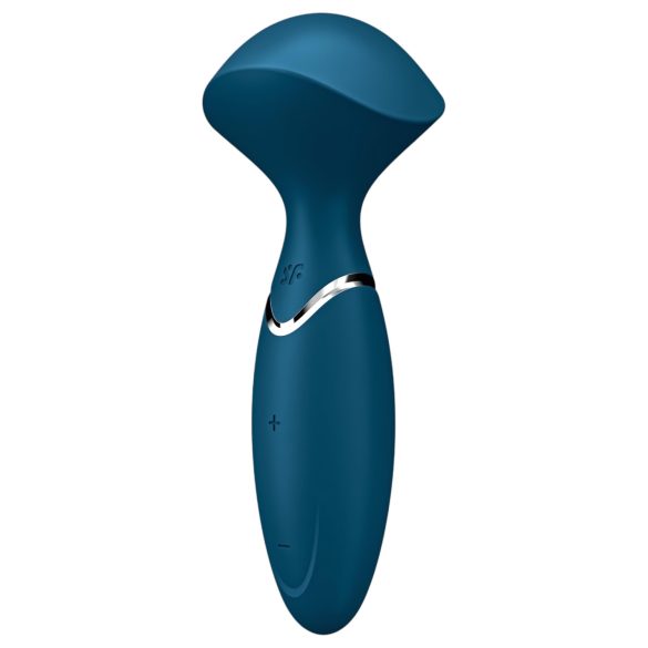 Satisfyer Mini Wand-er - waterdichte massagevibrator (blauw)