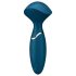 Satisfyer Mini Wand-er - waterdichte massagevibrator (blauw)