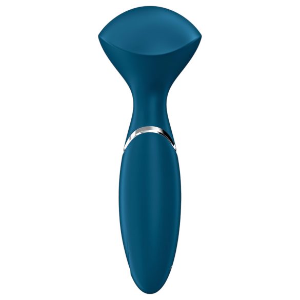 Satisfyer Mini Wand-er - waterdichte massagevibrator (blauw)