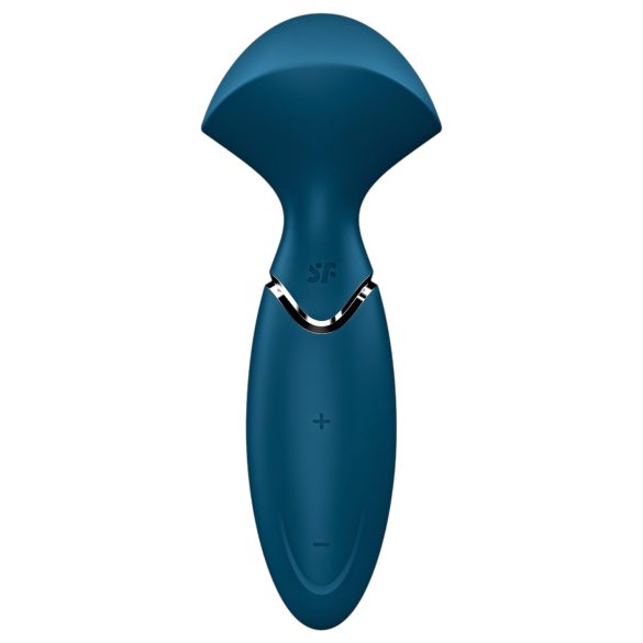 Satisfyer Mini Wand-er - waterdichte massagevibrator (blauw)