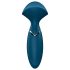 Satisfyer Mini Wand-er - waterdichte massagevibrator (blauw)
