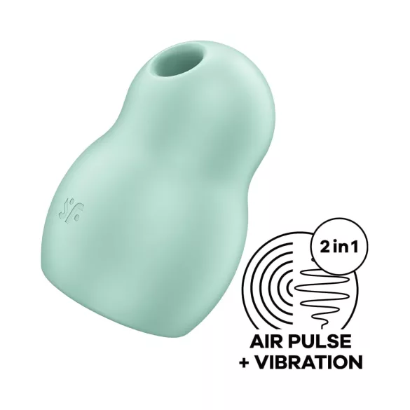 Satisfyer Pro To Go 1 - oplaadbare luchtdruk‑clitorisstimulator (mint)