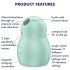 Satisfyer Pro To Go 1 - Oplaadbare Luchtgolvende Clitoris Stimulator (Mint)